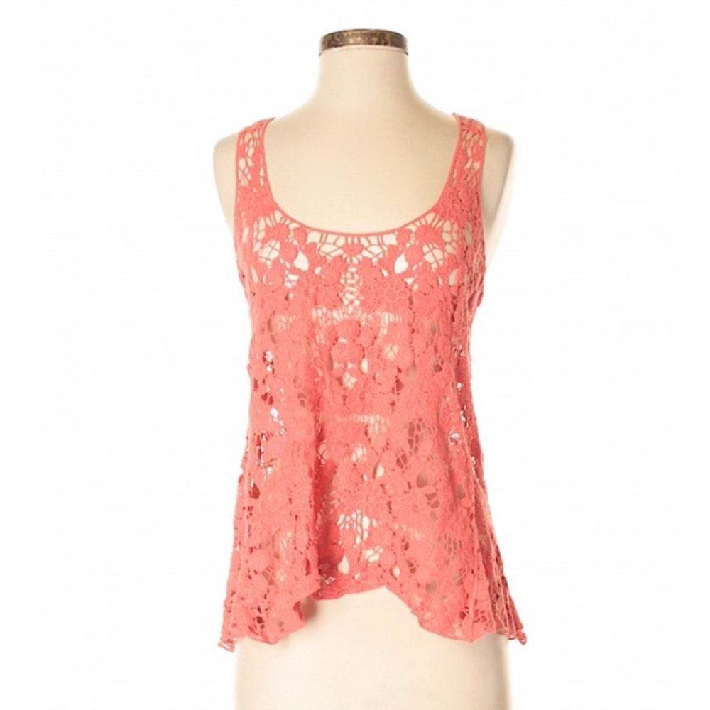 NWT Wildcat Crochet Sleeveless Top Size Medium